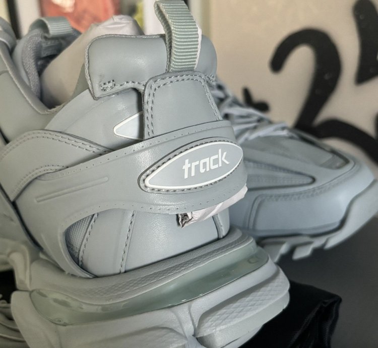 Balenciaga Cool Grey Track Sneakers