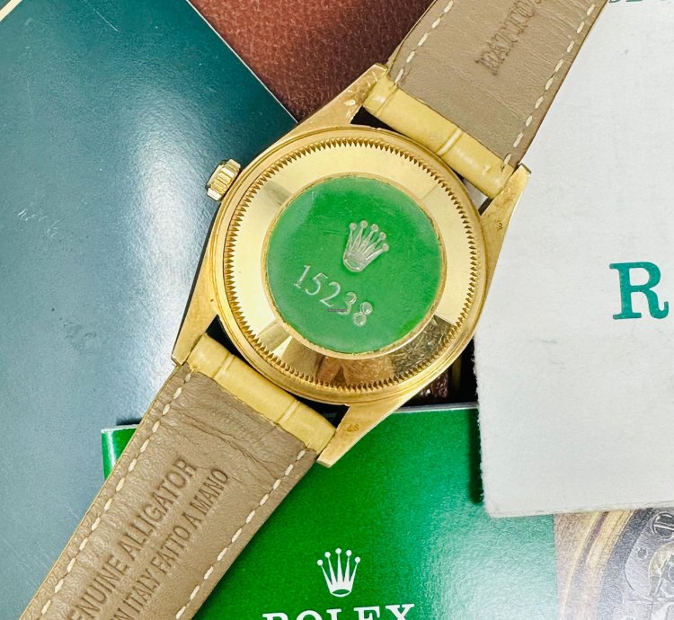 Rolex Oyster Perpetual Date 15238 Qaboos Bin Said Al Said Dial Full Set