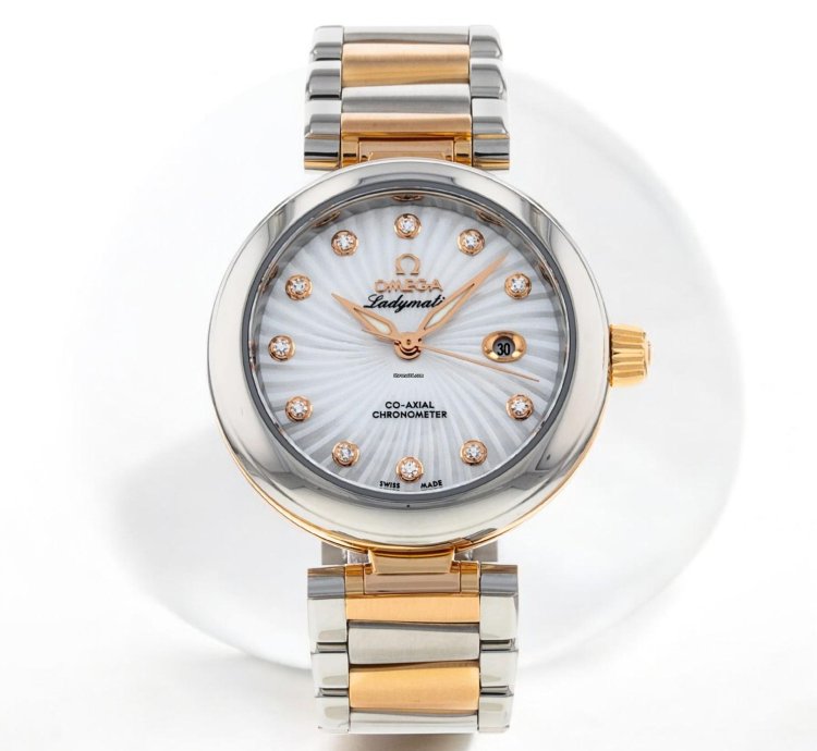 Omega De Ville Ladymatic Mother Of Pearl Ladies 425 20 34 20 55 001