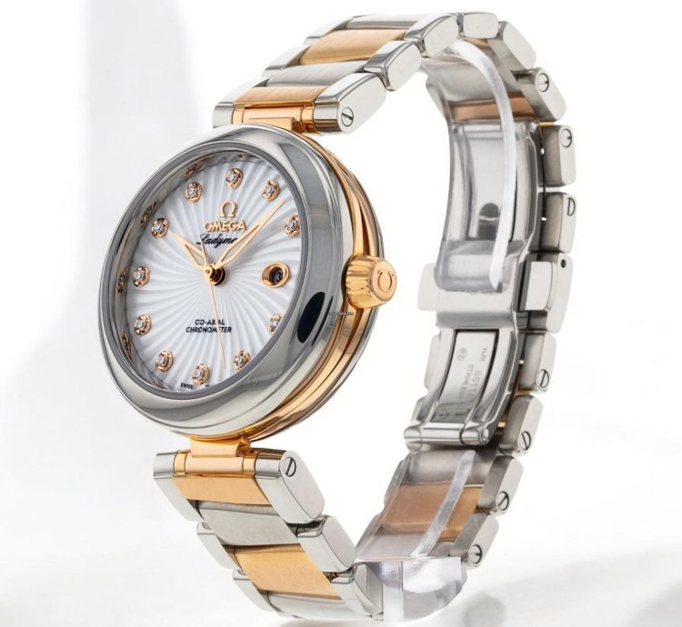 Omega De Ville Ladymatic Mother Of Pearl Ladies 425 20 34 20 55 001