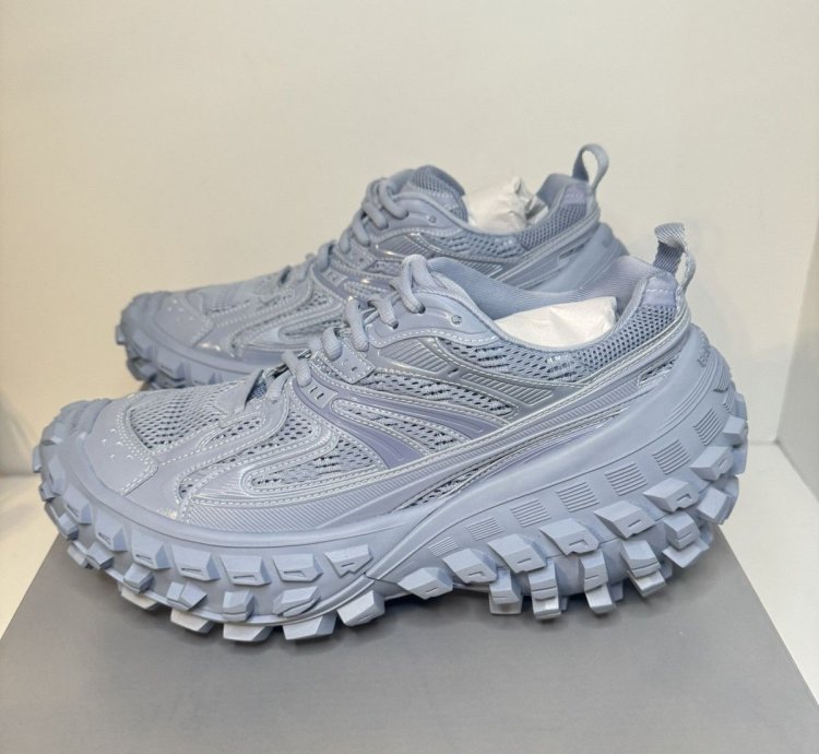 Balenciaga Defender Sneaker Faded Blue Brand New