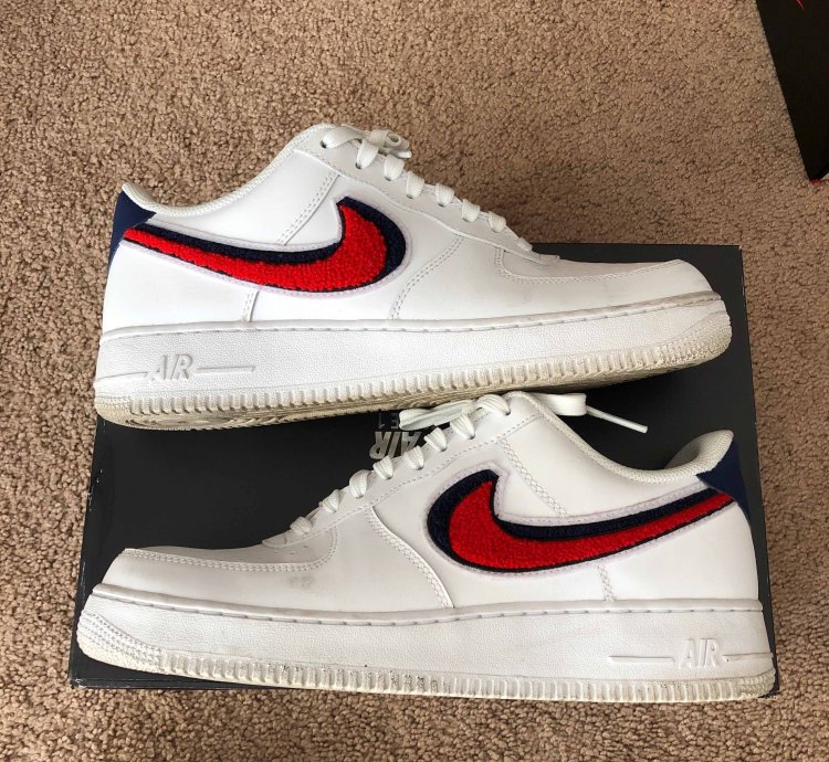 Air Force 1 07 Lv8 Chenille Swoosh
