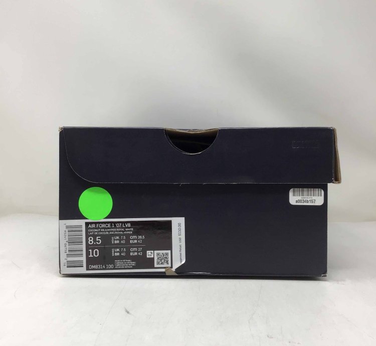 Air Force 1 07 Lv8 Coconut Milk Hyper Royal