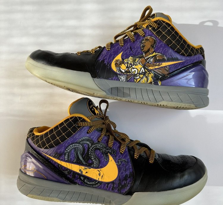 Nike Zoom Kobe 4 Protro 2019 Carpe Diem Custom Mamba Swoosh