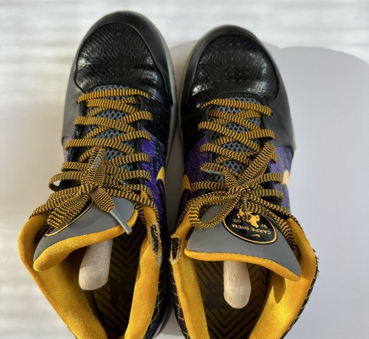 Nike Zoom Kobe 4 Protro 2019 Carpe Diem Custom Mamba Swoosh