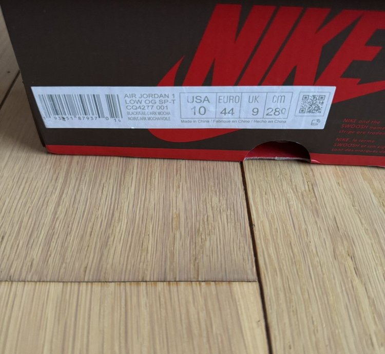 Travis Scott Jordan 1 Low Retro Og Sp Mocha