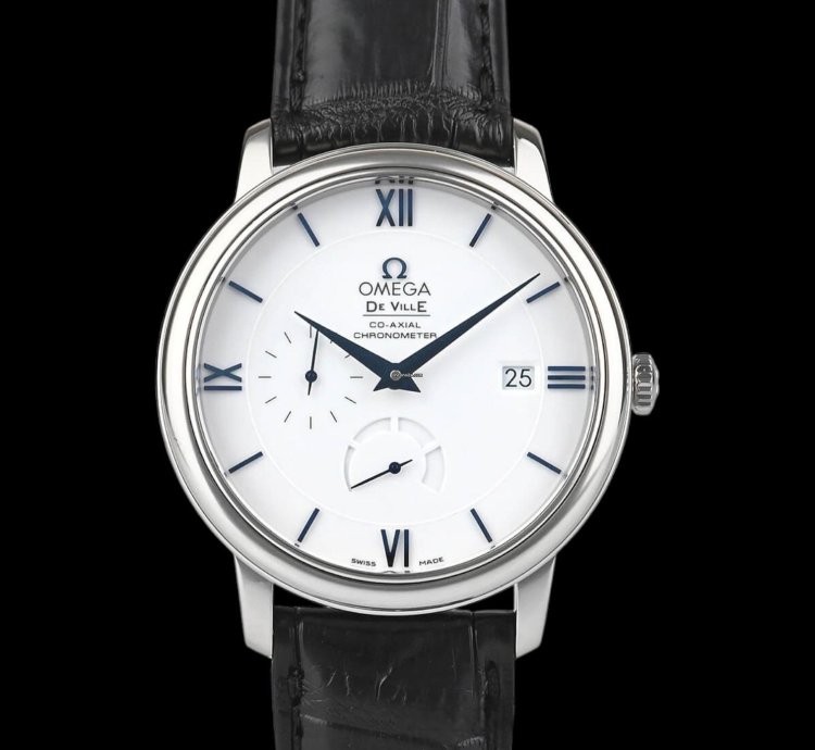 Omega De Ville Prestige Silver Dial Men Watch