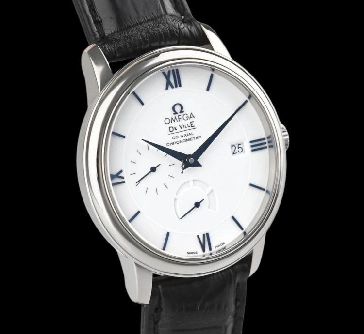Omega De Ville Prestige Silver Dial Men Watch