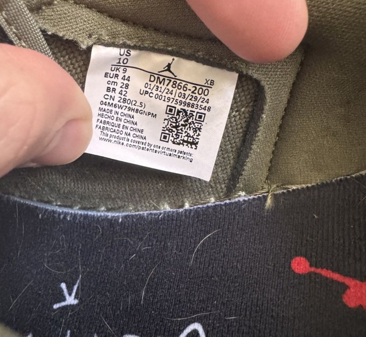 Travis Scott Jordan 1 Medium Olive