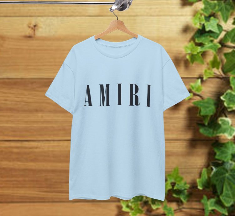 Amiri Core T-shirt Light Blue Shirt Usa Size