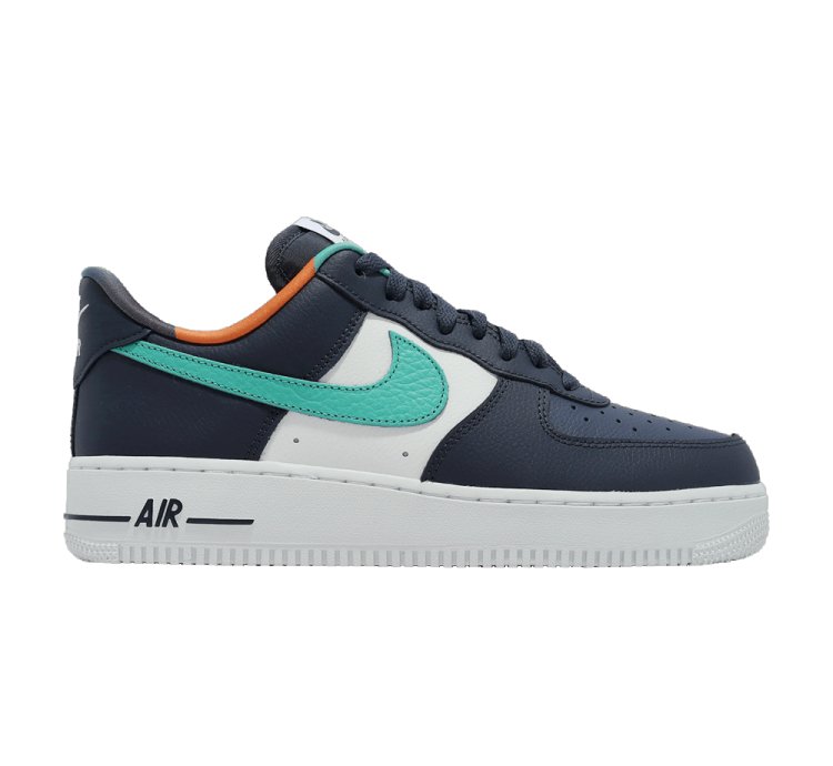 Air Force 1 07 Lv8 Emb Thunder Blue Washed Teal