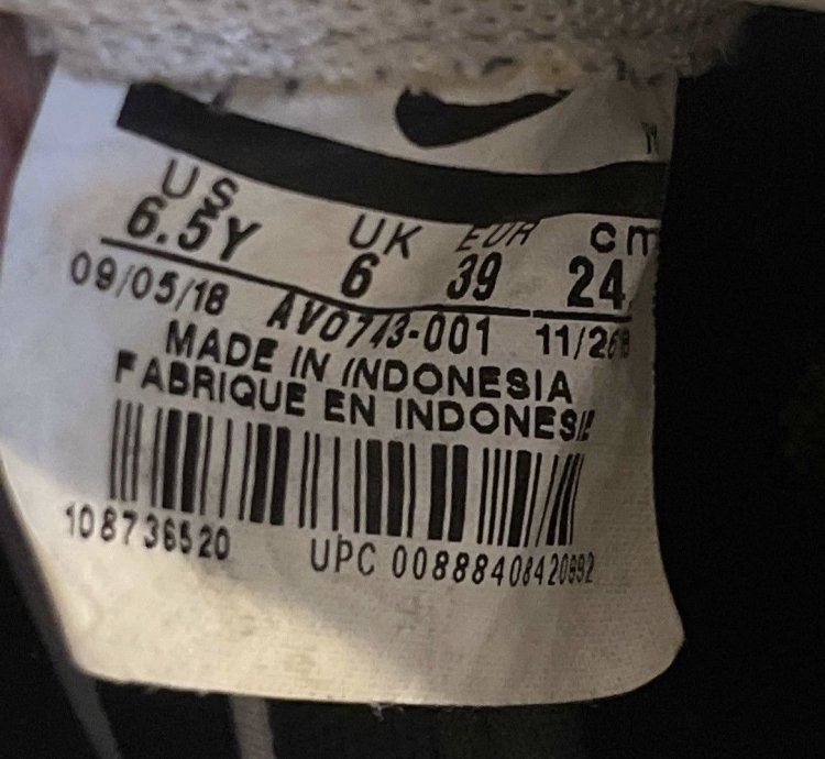 Air Force 1 07 Lv8 Gs Black White