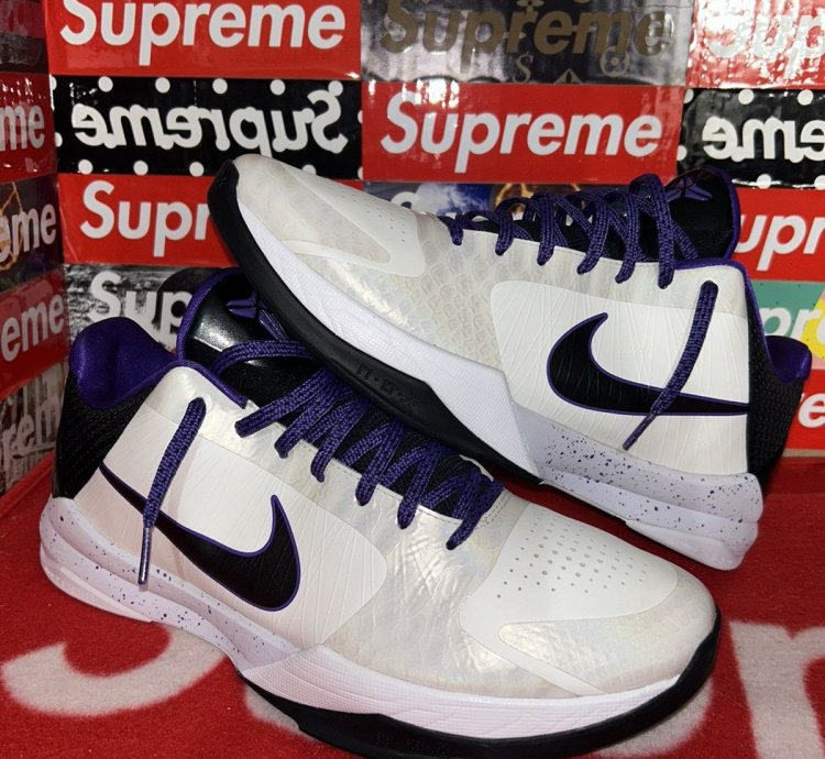 Nike Zoom Kobe 5 Xdr Inline 386430-101 Size 12
