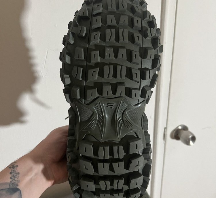 Balenciaga Khaki Defender Sneaker
