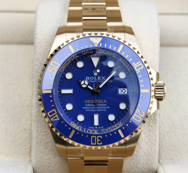 Rolex Sea-dweller Deepsea 136668lb Blue Blau 2025 Neu Full Set In Stock Lagernd