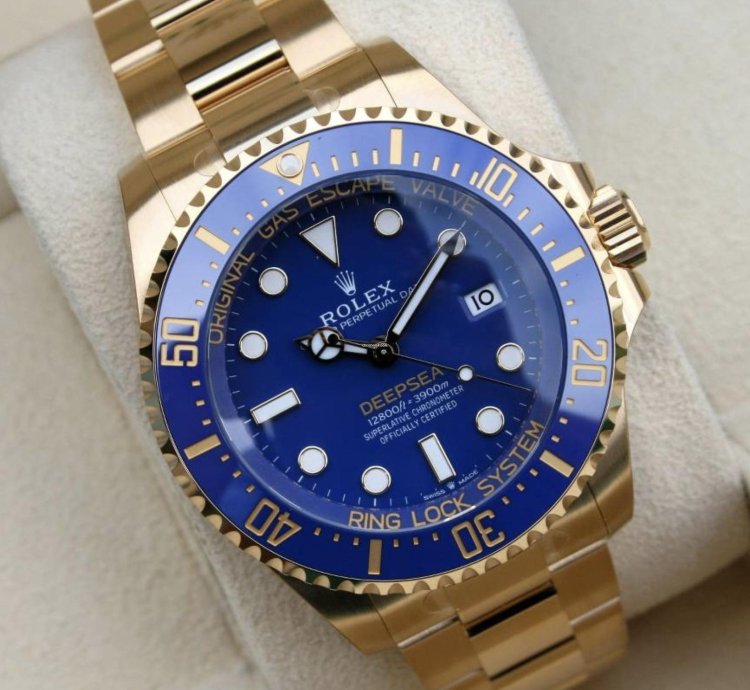 Rolex Sea-dweller Deepsea 136668lb Blue Blau 2025 Neu Full Set In Stock Lagernd
