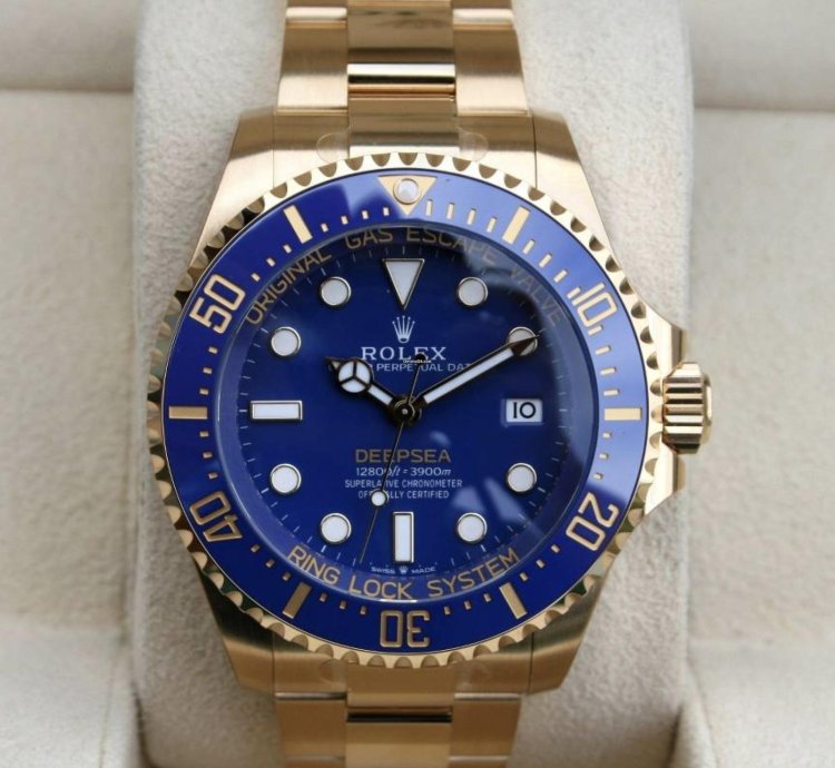 Rolex Sea-dweller Deepsea 136668lb Blue Blau 2025 Neu Full Set In Stock Lagernd