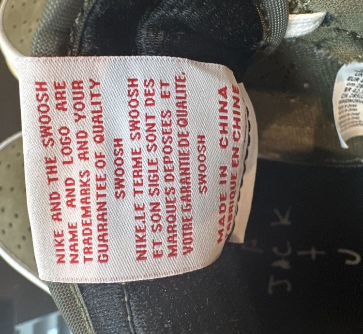 Travis Scott Jordan 1 Reverse Olive Cactus Jaxk