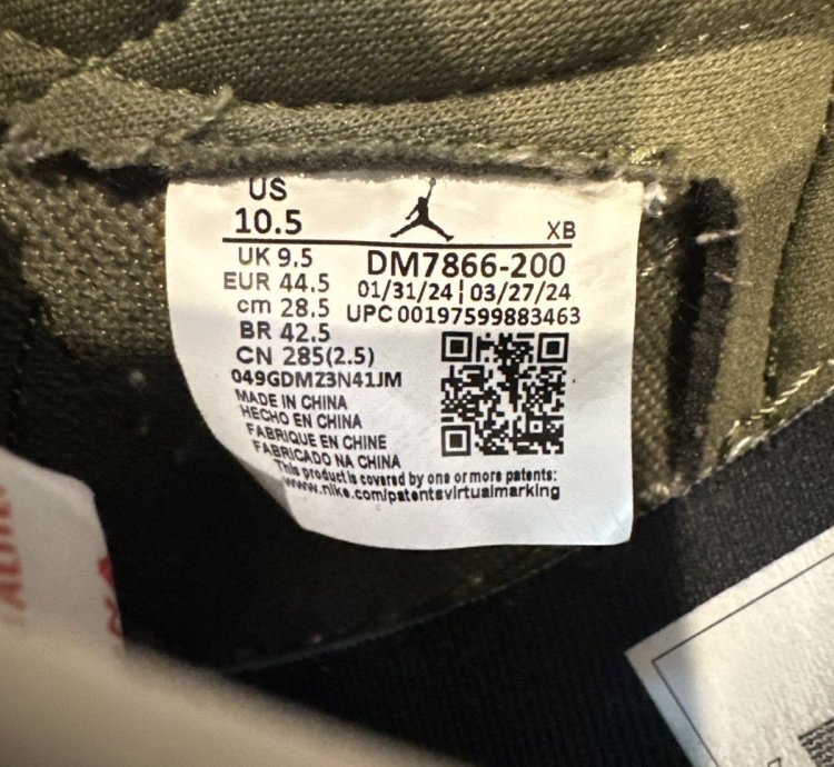 Travis Scott Jordan 1 Reverse Olive Cactus Jaxk