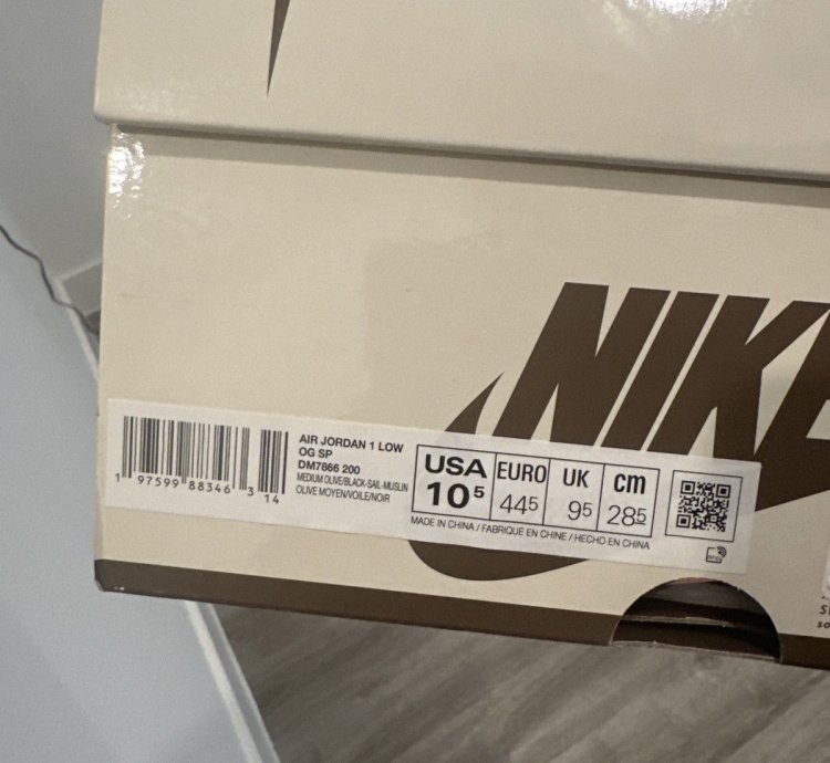 Travis Scott Jordan 1 Reverse Olive Cactus Jaxk