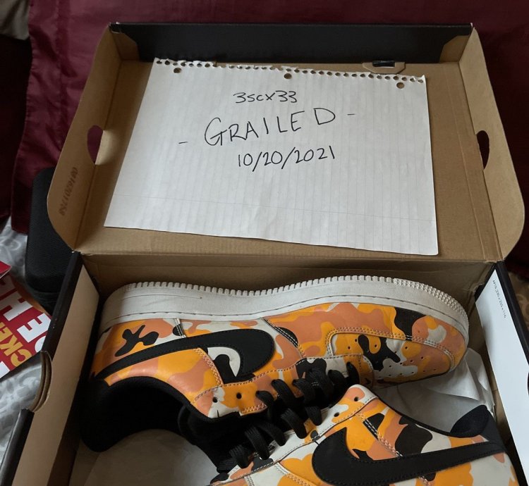 Air Force 1 07 Lv8 Orange Camo
