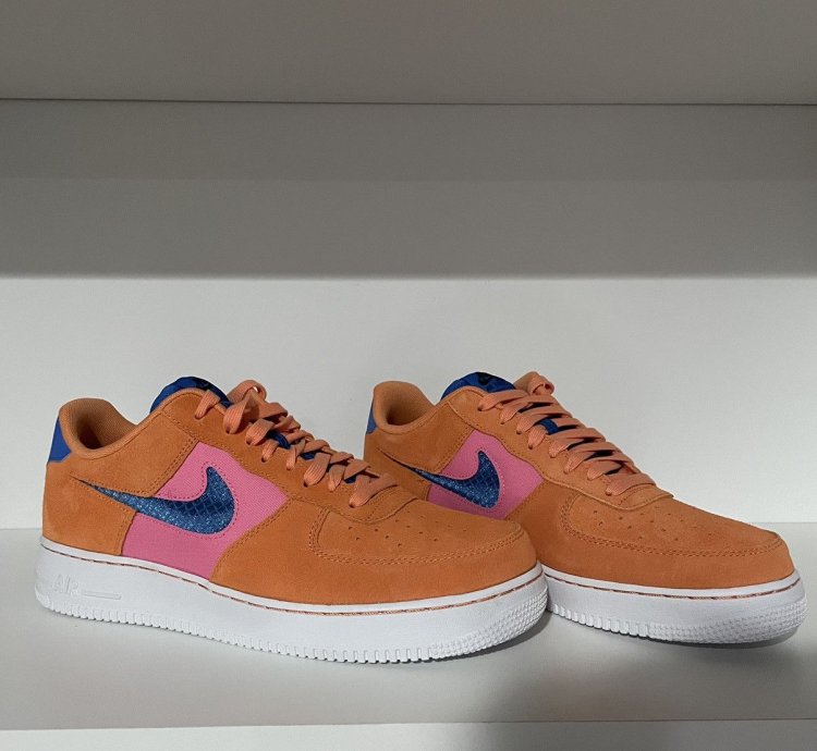 Air Force 1 07 Lv8 Orange Trance