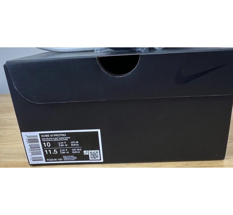 Nike Zoom Kobe 6 Protro All-star 2 0 Fq3546-100 Size 10