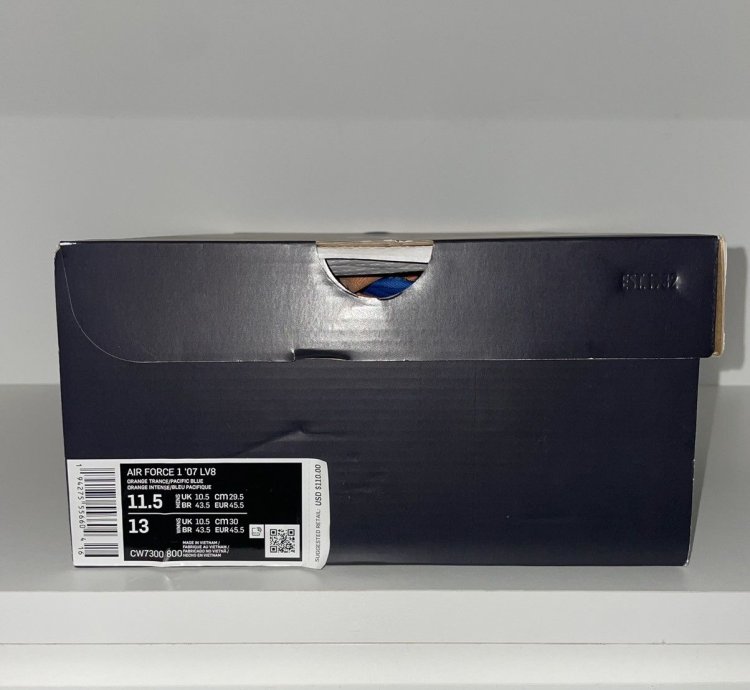 Air Force 1 07 Lv8 Orange Trance