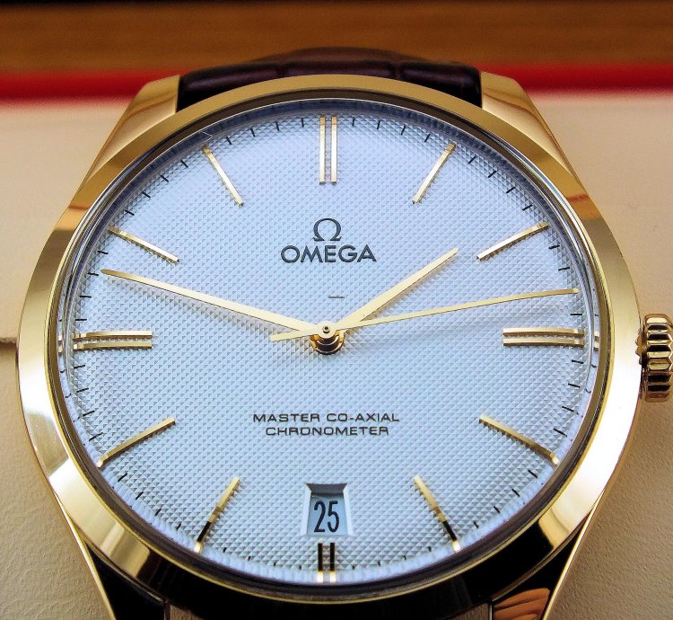 Omega De Ville Tr Sor Gold 18k Full Set 432 53 40 21 02 001