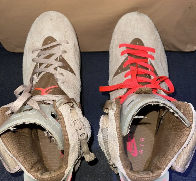 Travis Scott Jordan 6 British Khaki