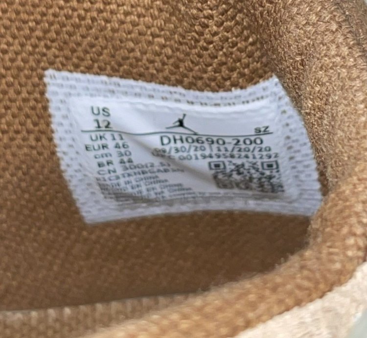 Travis Scott Jordan 6 British Khaki