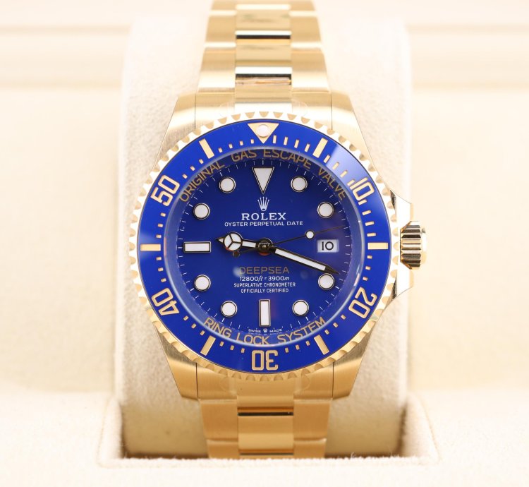 Rolex Sea-dweller Deepsea 2025 New Factory Stickers Deepsea Blue Dial 136668lb 44mm Full Set