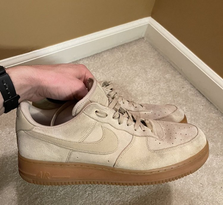 Air Force 1 07 Lv8 Suede Mushroom