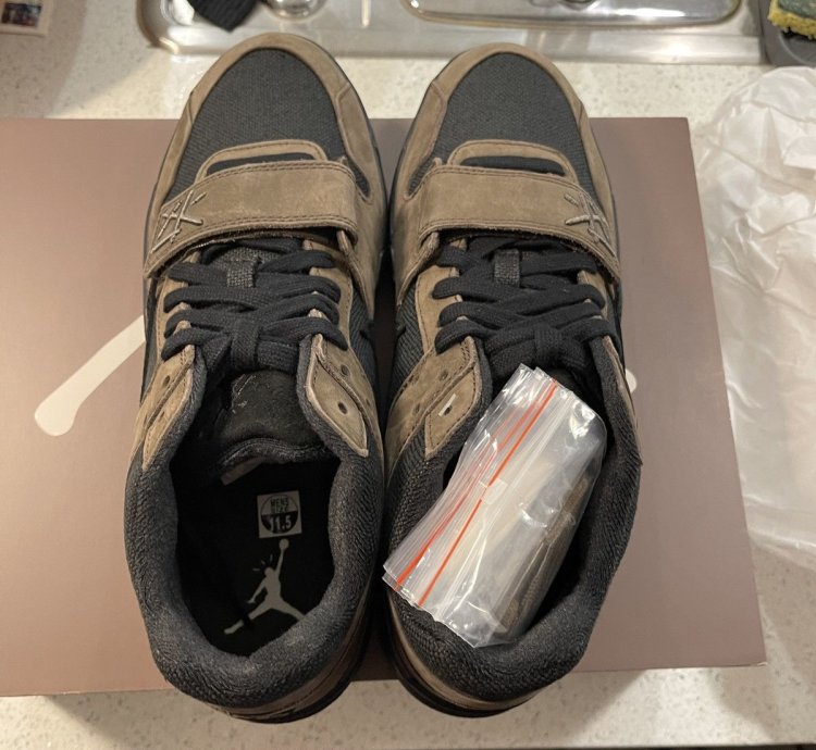 Travis Scott Jordan Brand Jumpman Jack Mocha Size 11 5 New