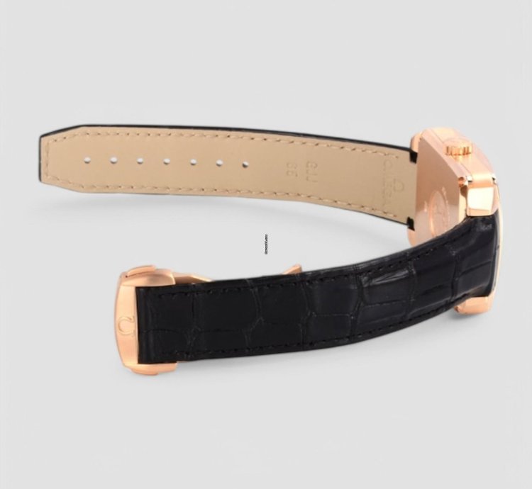 Omega De Ville X2 35mm Big Date Rose Gold Men Watch