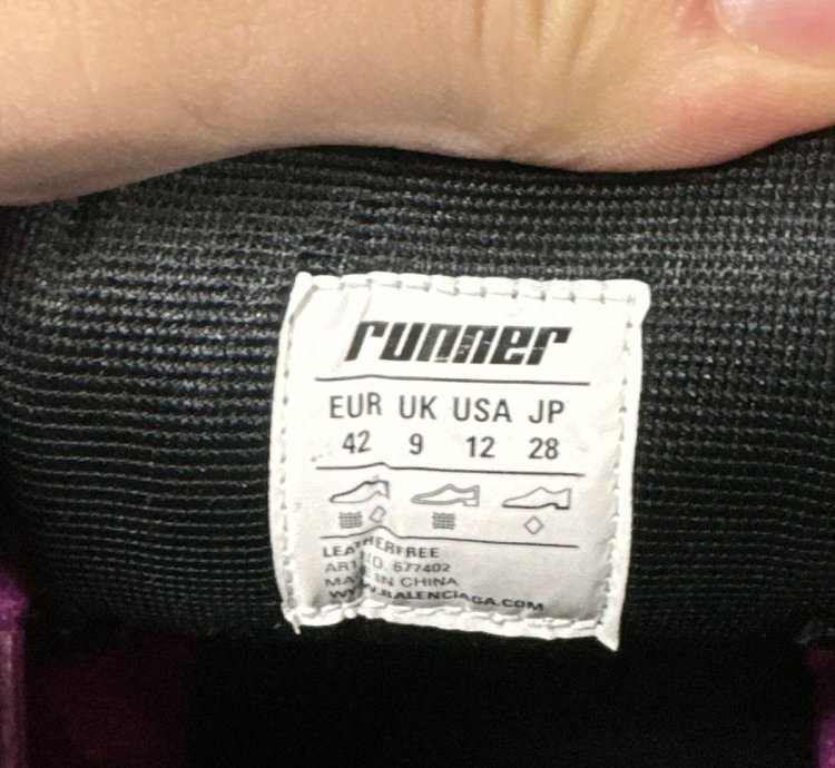 Balenciaga Low Top Runners Pink
