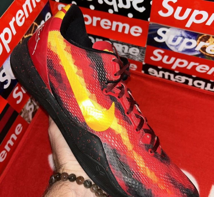 Nike Zoom Kobe 8 Id 586174-992 Size 12 Nikeid Ironman