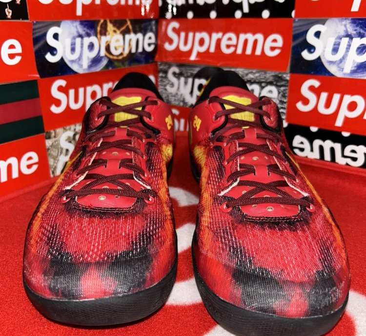 Nike Zoom Kobe 8 Id 586174-992 Size 12 Nikeid Ironman