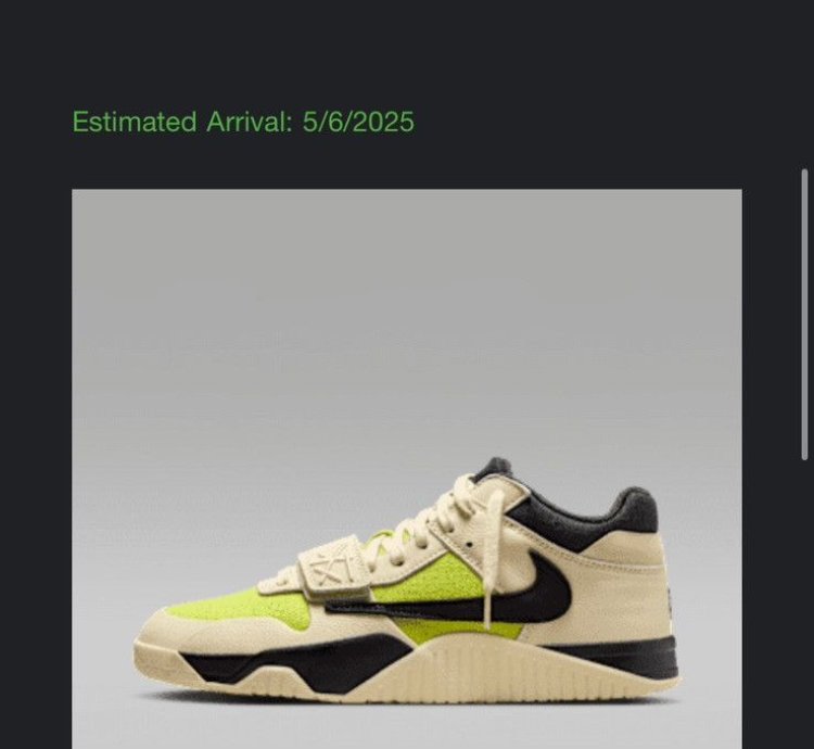 Travis Scott Jordan Jumpman Jack Tr Bright Cactus - Size 10