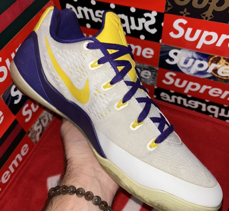 Nike Zoom Kobe 9 Ix Nikeid Id Lakers 688501-991 Size 12