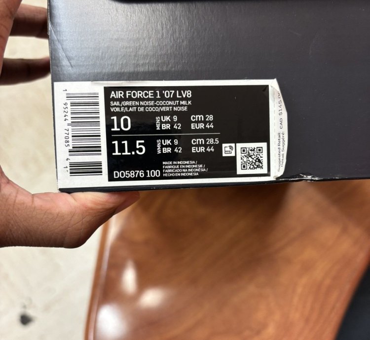 Air Force 1 07 Lv8 Test Of Time