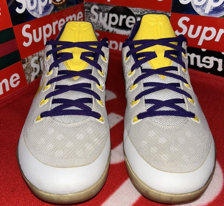 Nike Zoom Kobe 9 Ix Nikeid Id Lakers 688501-991 Size 12
