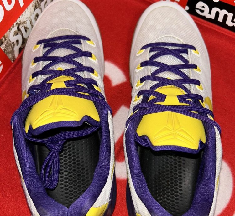 Nike Zoom Kobe 9 Ix Nikeid Id Lakers 688501-991 Size 12
