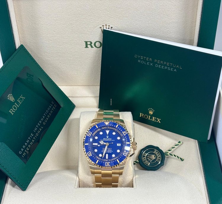 Rolex Sea-dweller Deepsea 44 Yellow Gold Oyster Unworn Box And Papers 2024