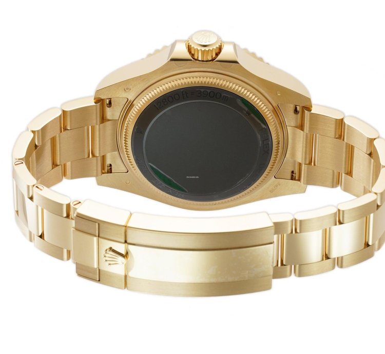 Rolex Sea-dweller Deepsea 44mm 18k Yellow Gold Blue Dial