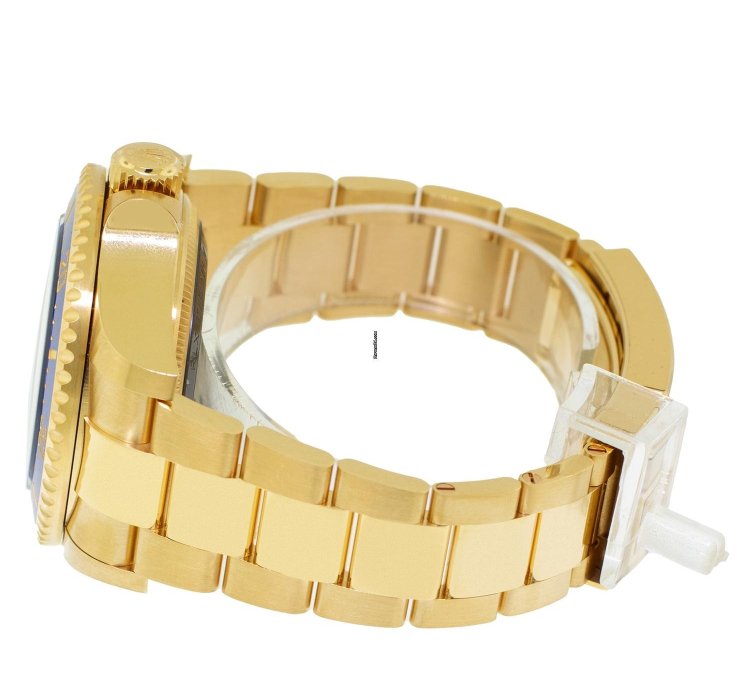 Rolex Sea-dweller Deepsea 44mm Yellow Gold Blue Dial Blue Bezel 136668lb