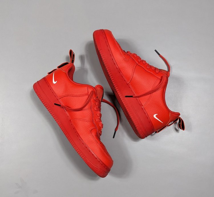 Air Force 1 07 Lv8 Utility Team Orange
