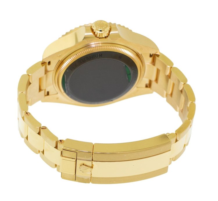 Rolex Sea-dweller Deepsea 44mm Yellow Gold Blue Dial Blue Bezel 136668lb
