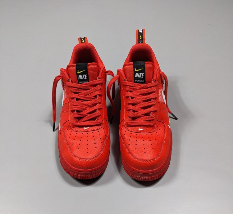 Air Force 1 07 Lv8 Utility Team Orange