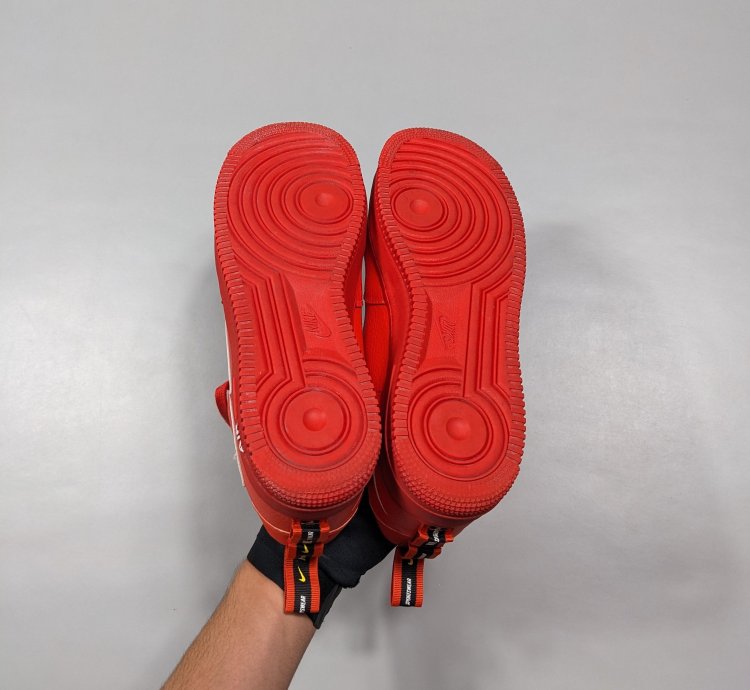 Air Force 1 07 Lv8 Utility Team Orange